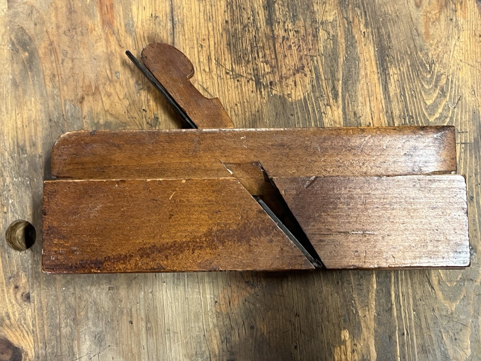 J. Kellogg, Amherst MS, Boxed Complex Molding Plane