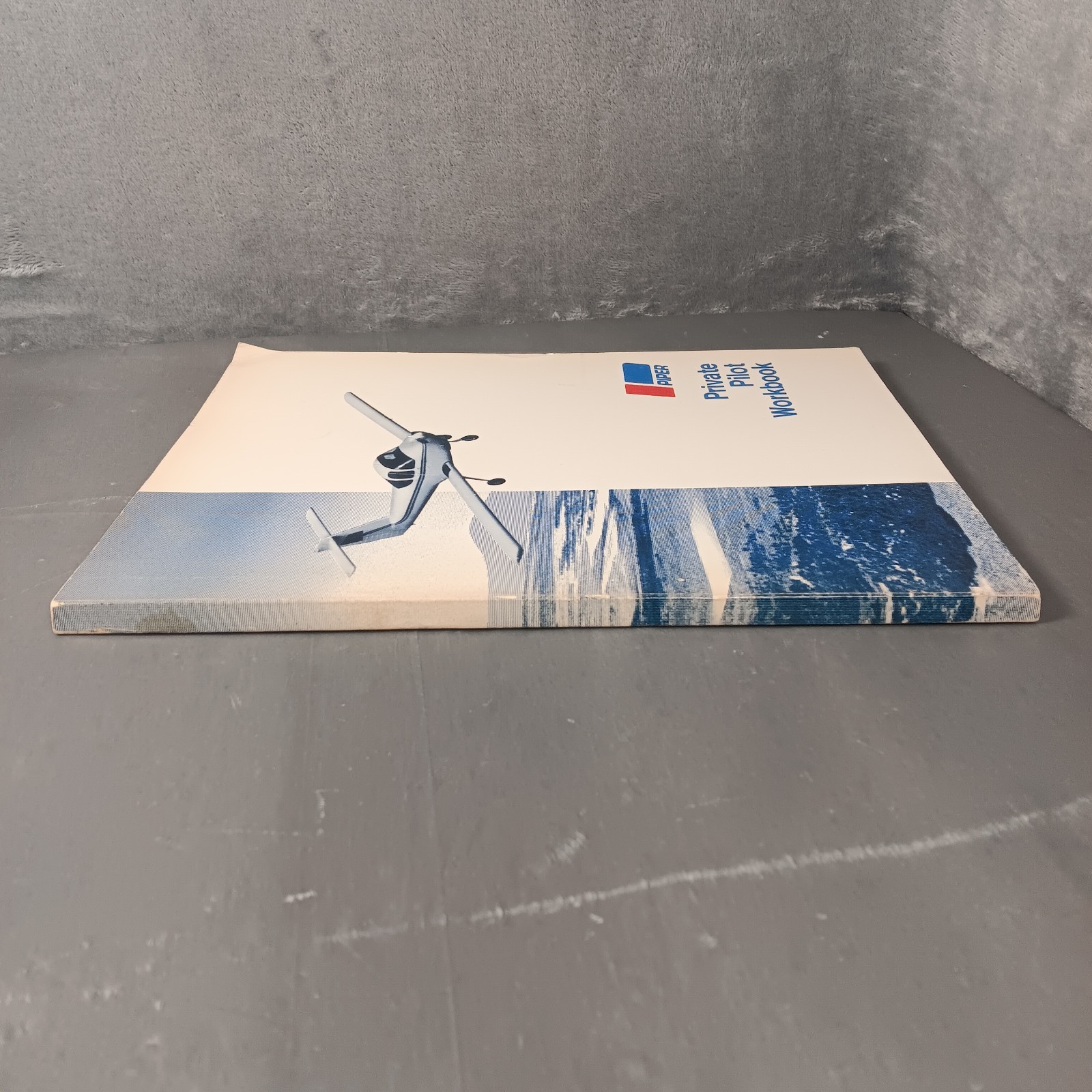 Piper Private Pilot Workbook 1979 Vintage Flight Training Manual