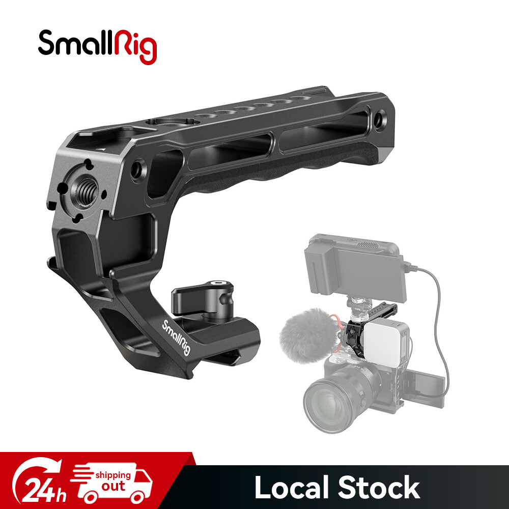 SmallRig Quick Release NATO Top Handle Grip for Any NATO Rail Accessories- 3766