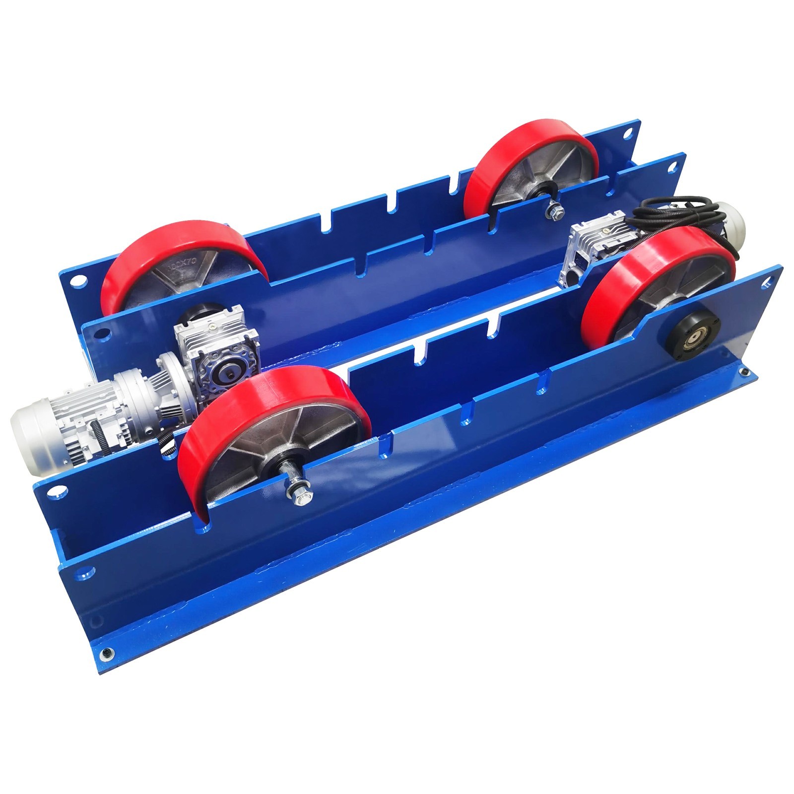 3 Ton Adjustable Welding Turning Roller Stand Rack Pipeline Welding Frame 220V