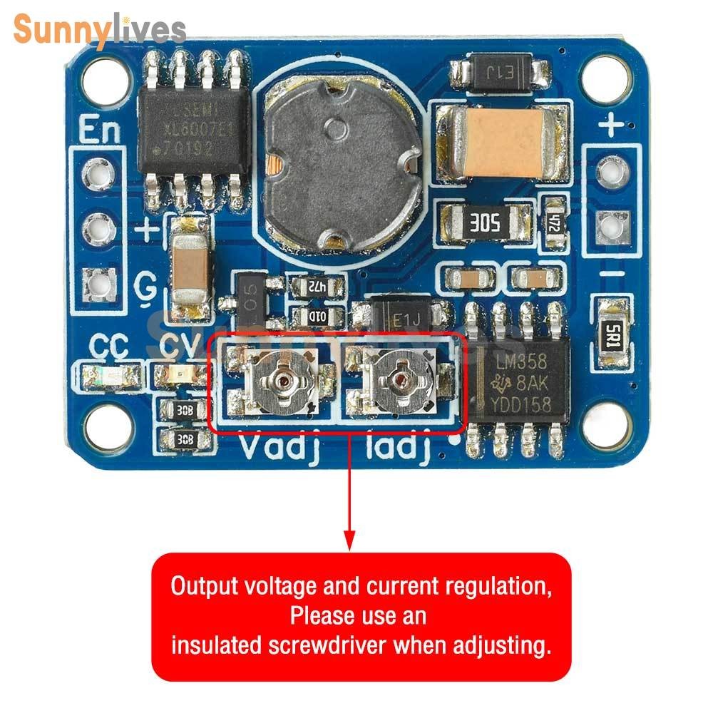DC-DC 3.6-20V to 150-500V Constant Current Boost Step-up Power Regulation Module