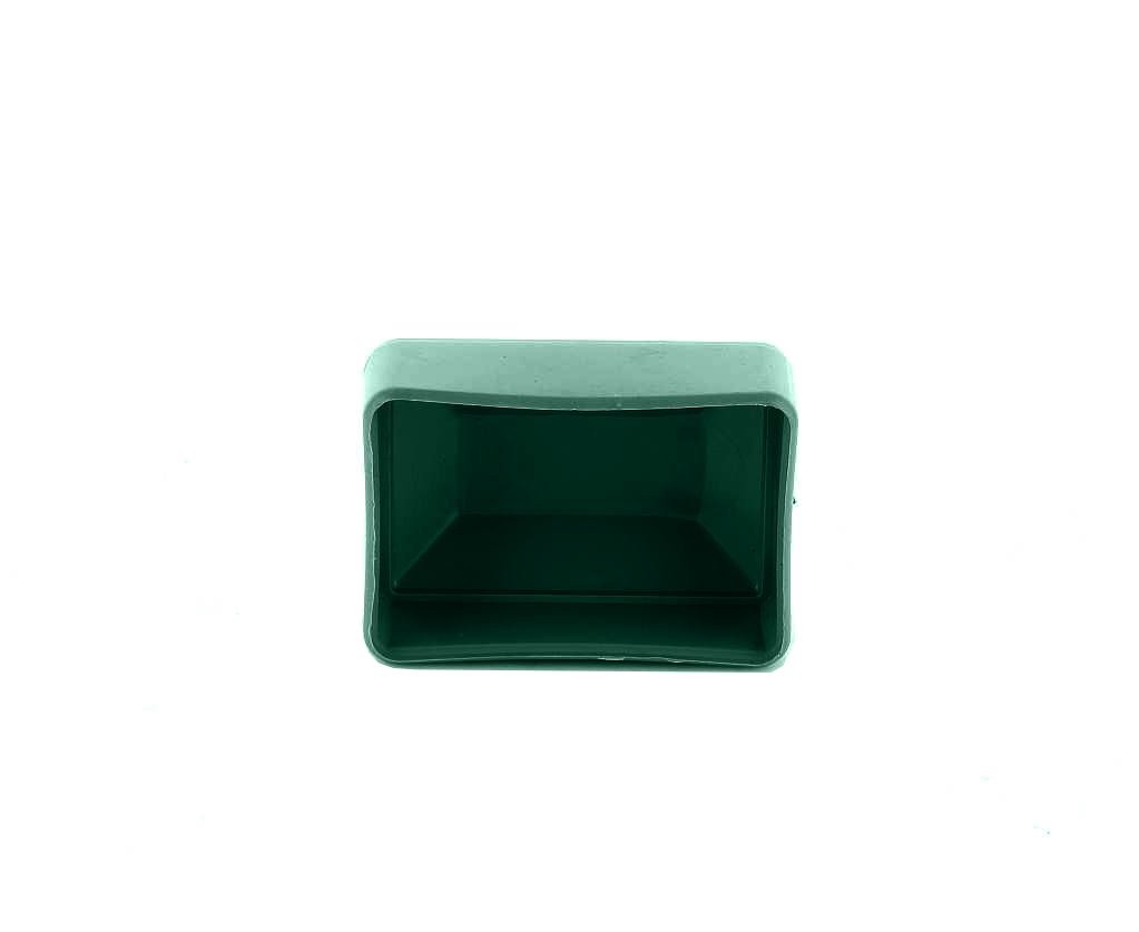 Fence Post Cap 20x30mm Fence Caps Green Post Cap Pyramid Rechteckig