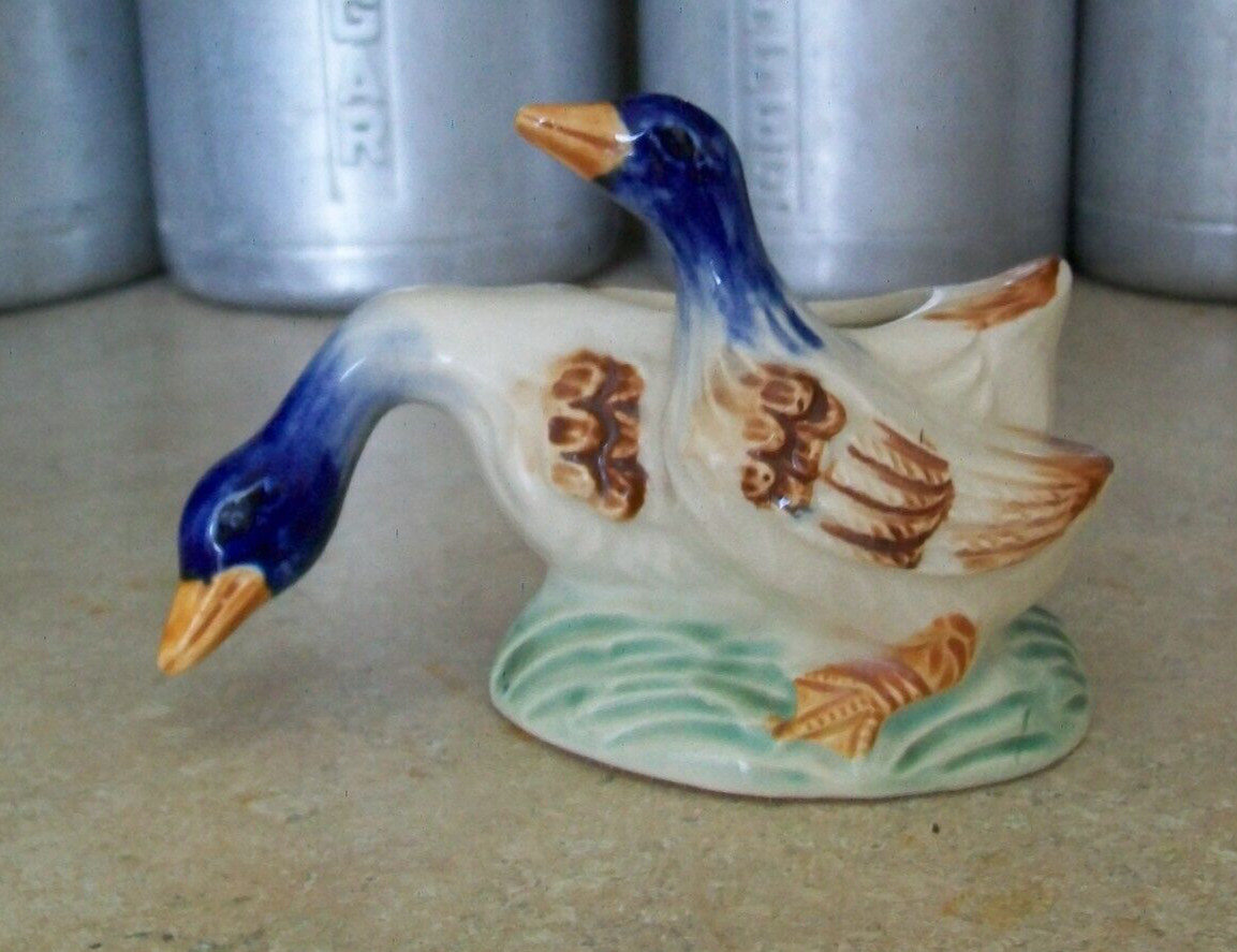 occupied Japan ducks planter  4 in