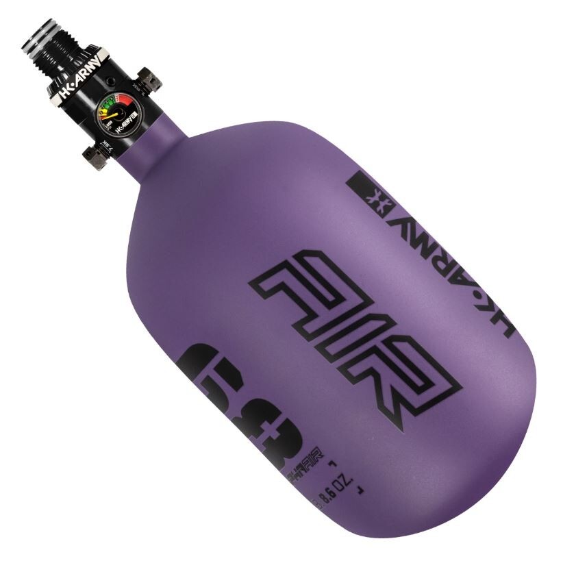 HK Army Paintball Alpha Air 68ci/4500psi HPA Tank w/ Mid Pressure Reg Haze