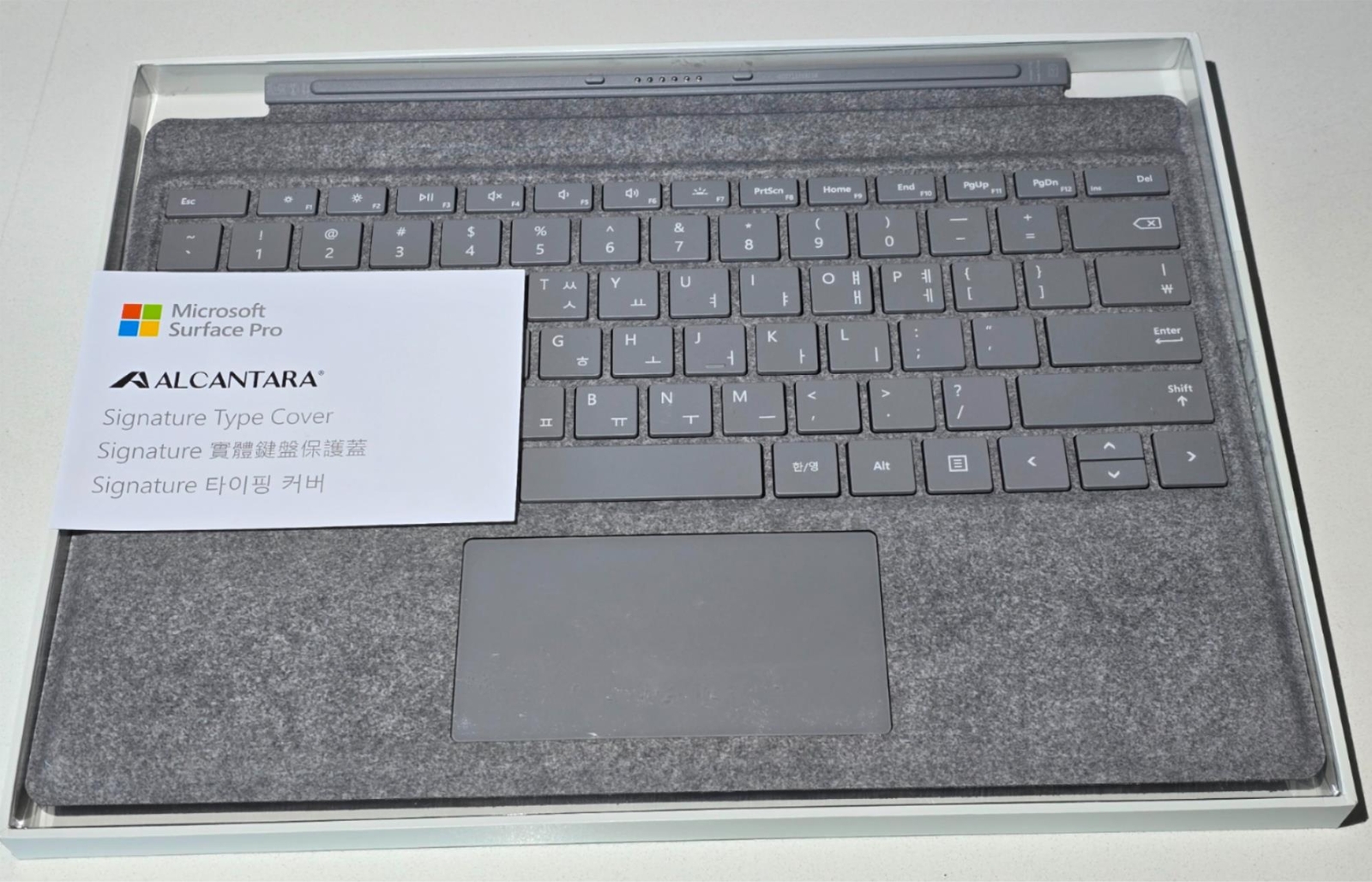Microsoft M1725 COMBO KYBD Cover SurfacePro3 4 5 6 7 7+ New Sealed Gray * READ *