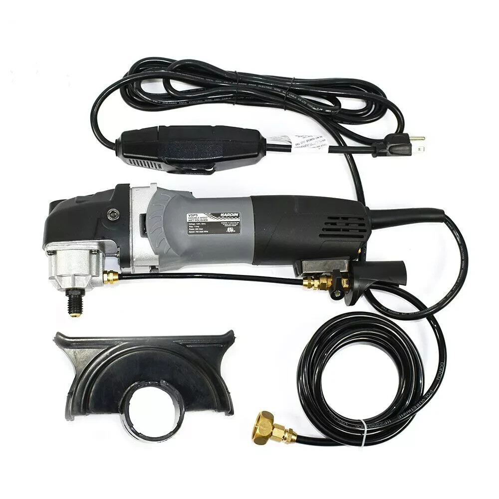 New Hardin HV20WVPOLSET Speed Polisher, 3/4 In Diamond Wheel & Polishing Pad Set
