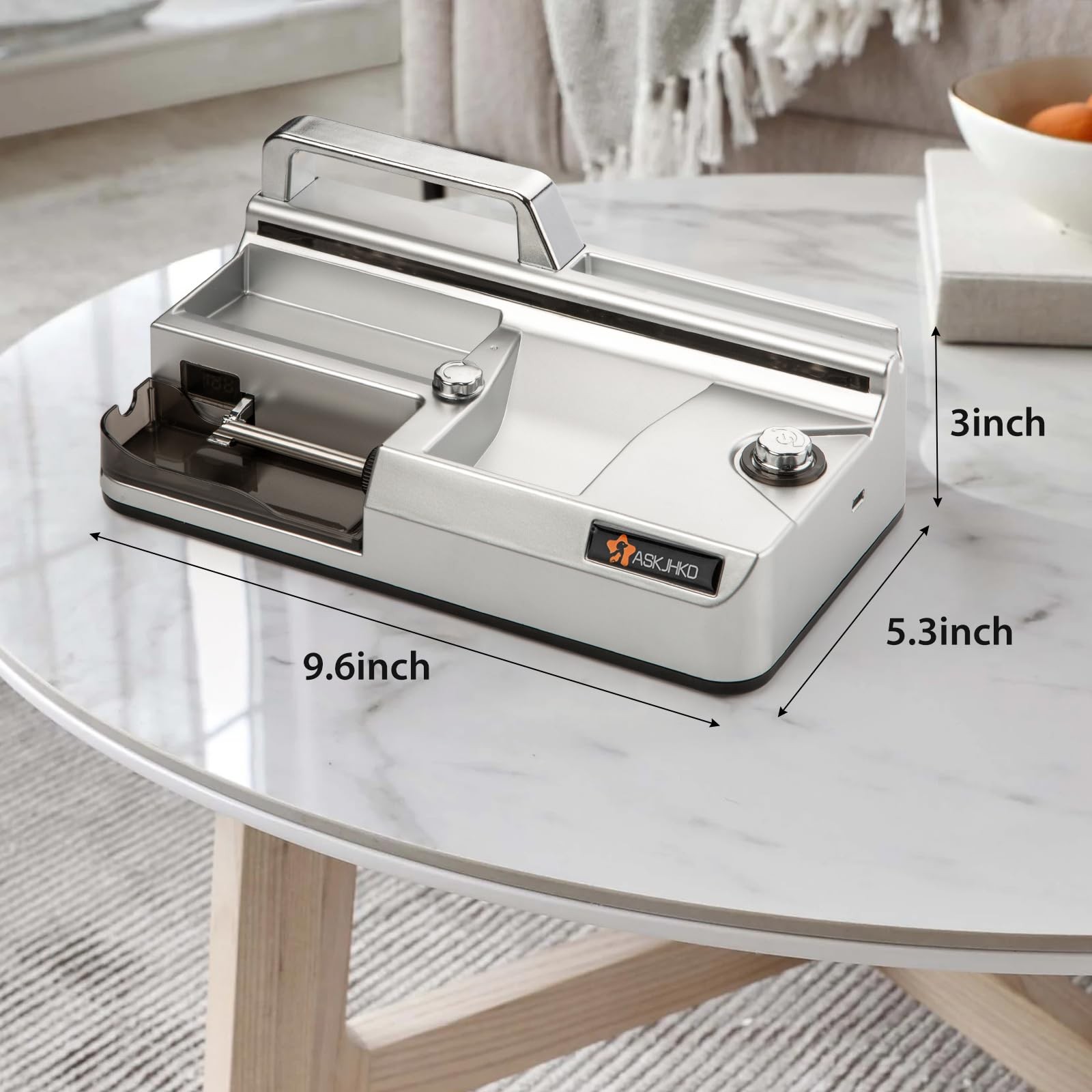 Electric Cigarette Rolling Machine, Automatic Cones Loader, Mini Portable Pre...