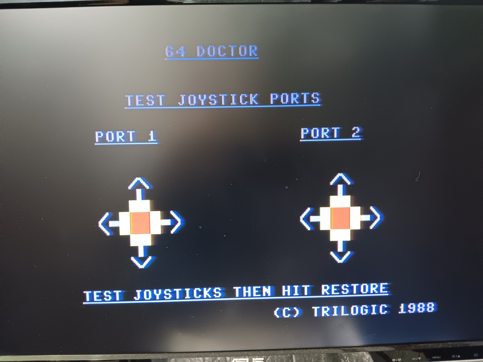 RECAPPED, CLEANED, TESTED, WORKING NTSC Commodore 64.
