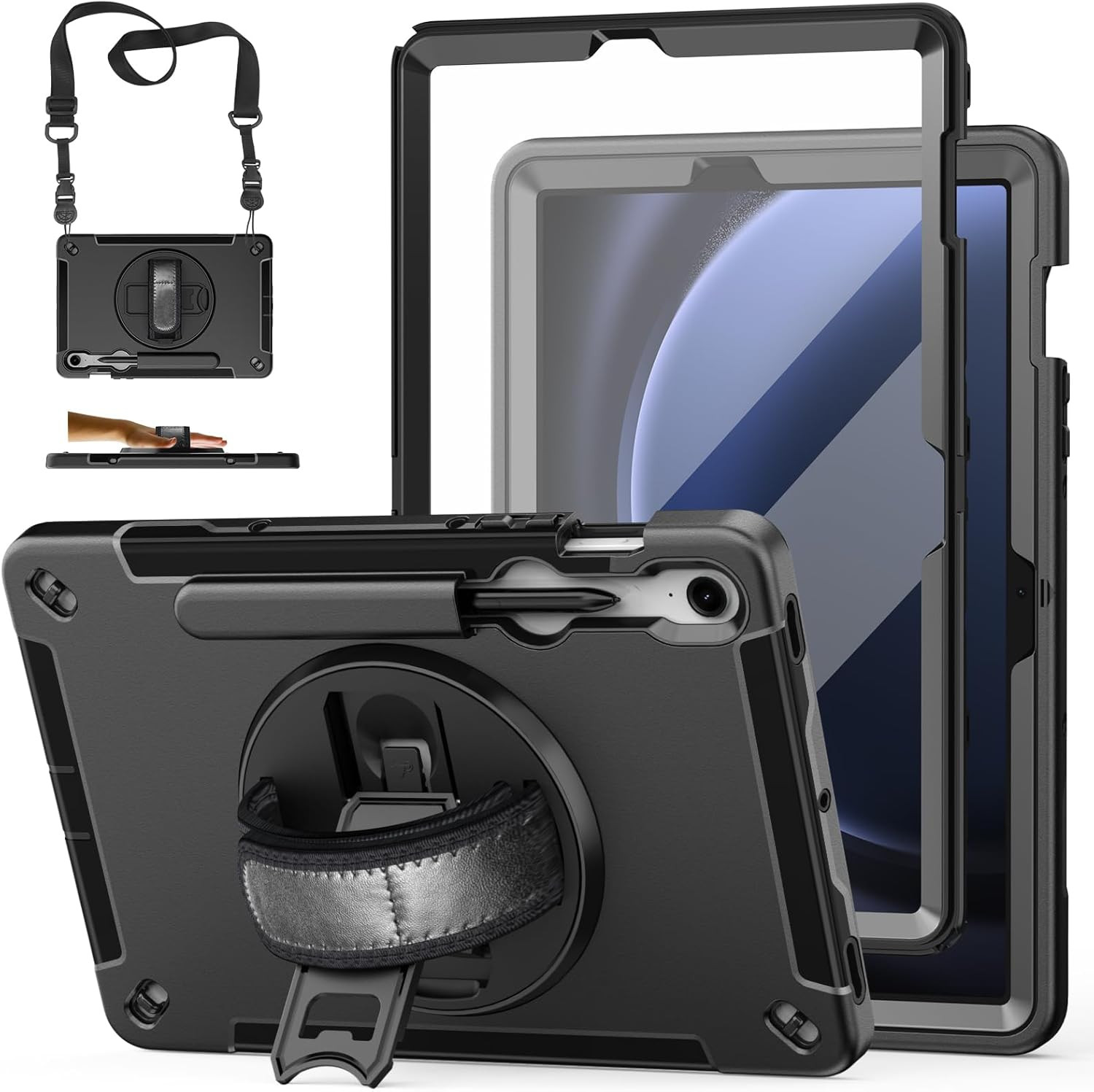 Case for Galaxy Tab S10 Lite &S10 FE S9 FE 10.9"/S9 11 Inch: TPU Cover for Samst