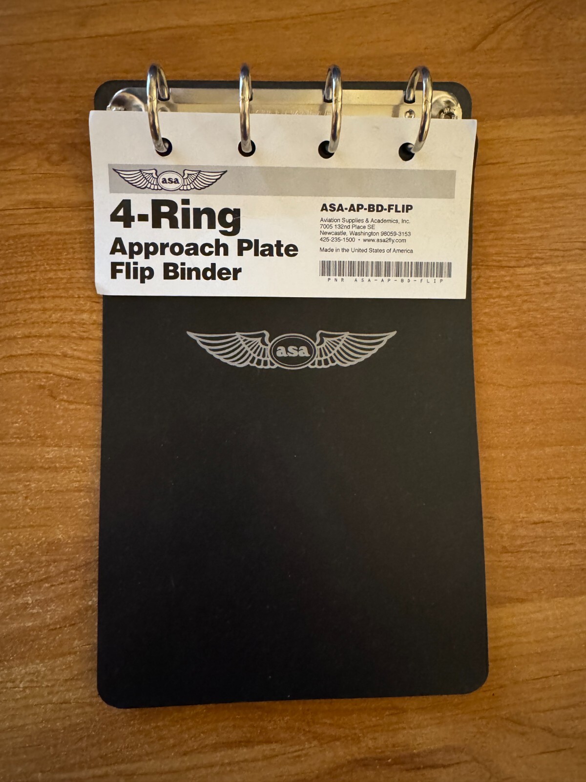 ASA Approach plate flip binder