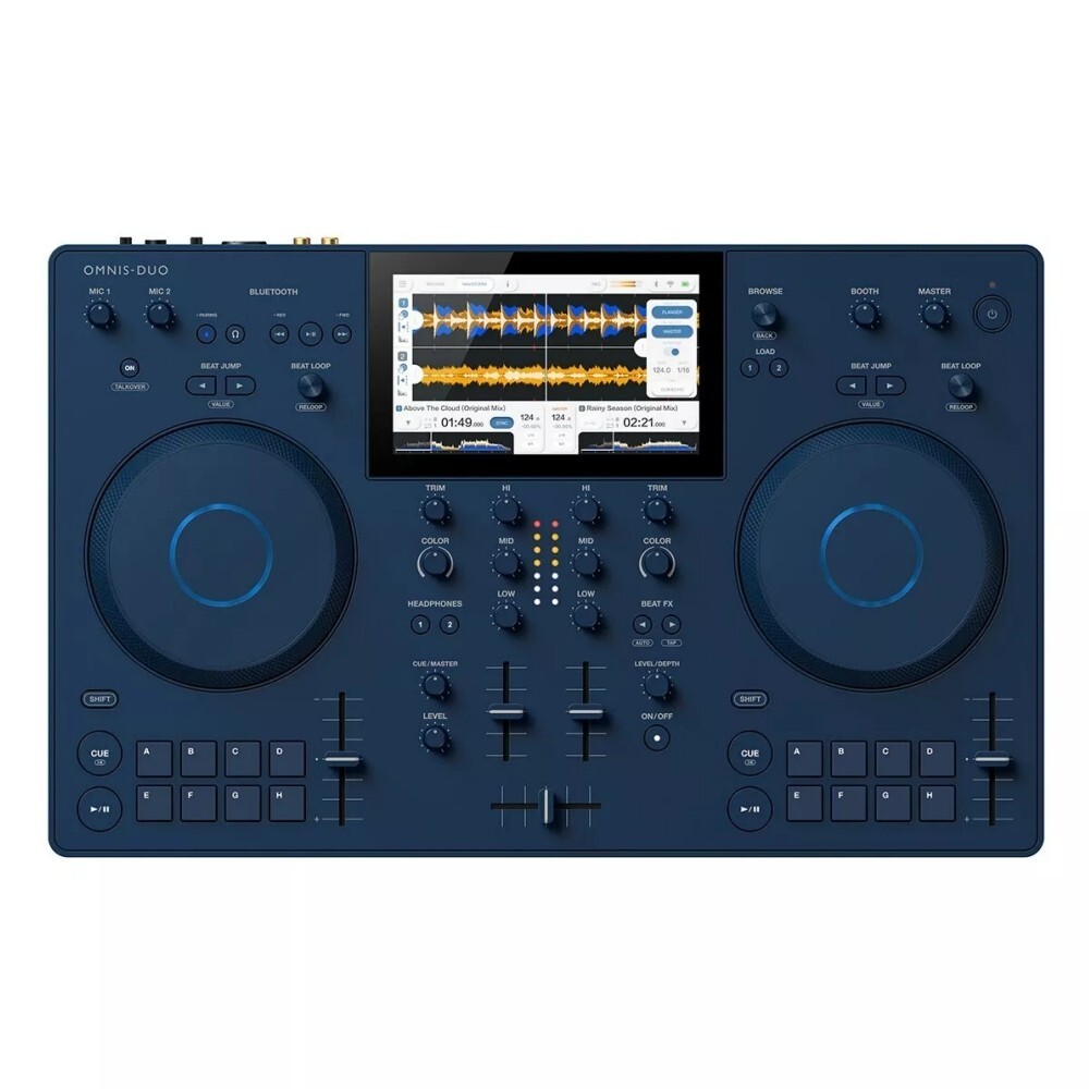 ALPHATHETA OMNIS-DUO Portable rechargeable Bluetooth DJ Controller