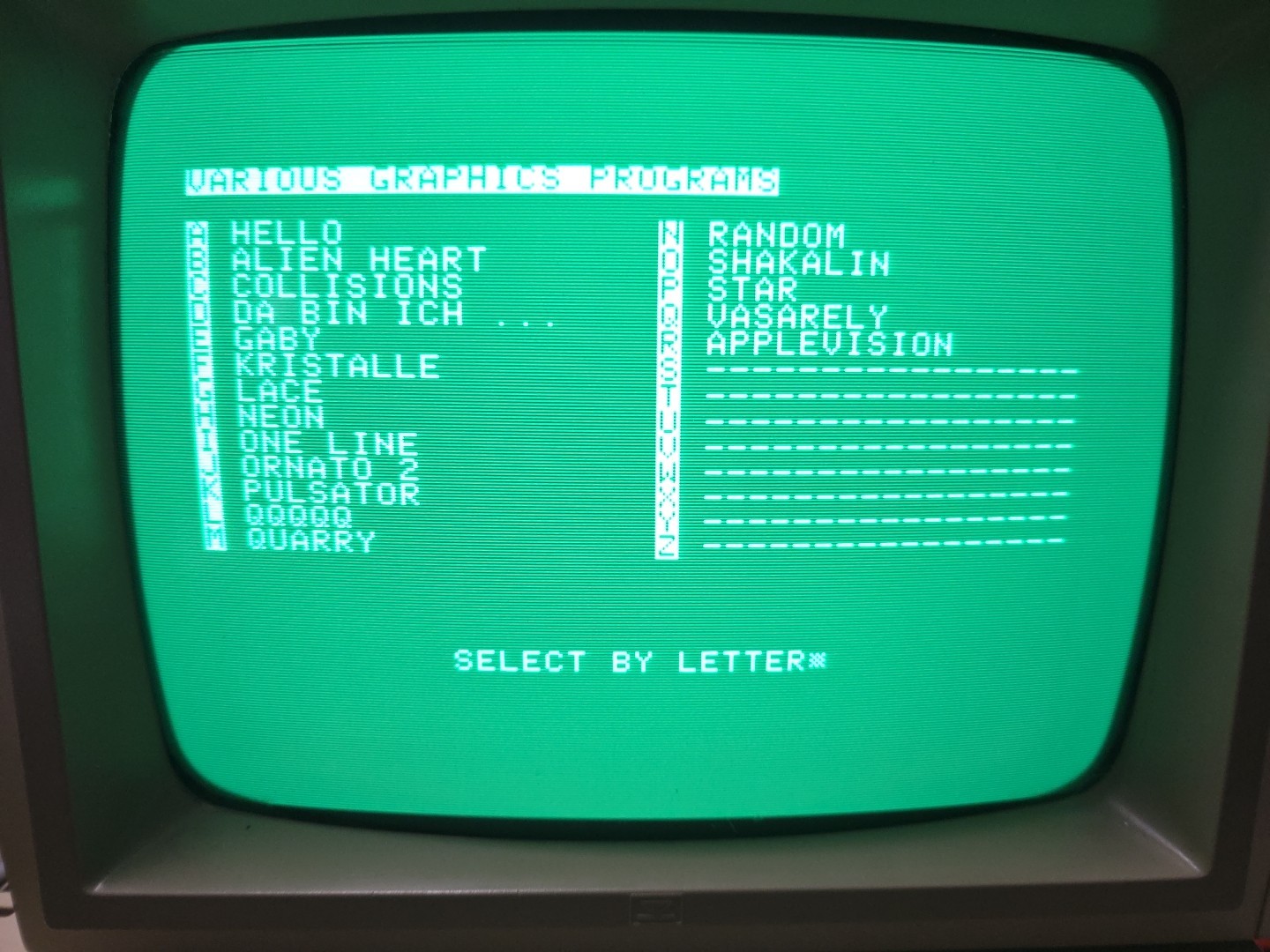 Apple II collection of system and disk utilities including DiskZAP