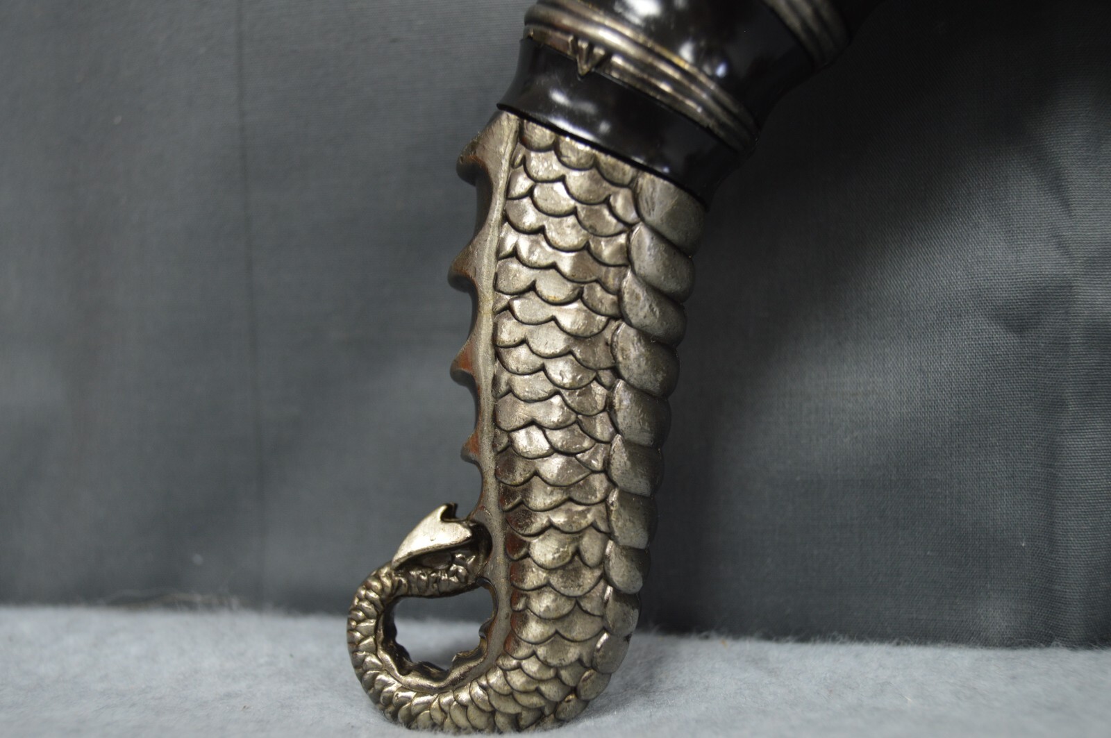 Double Snake Head Scorpion Tail Decorative Dagger