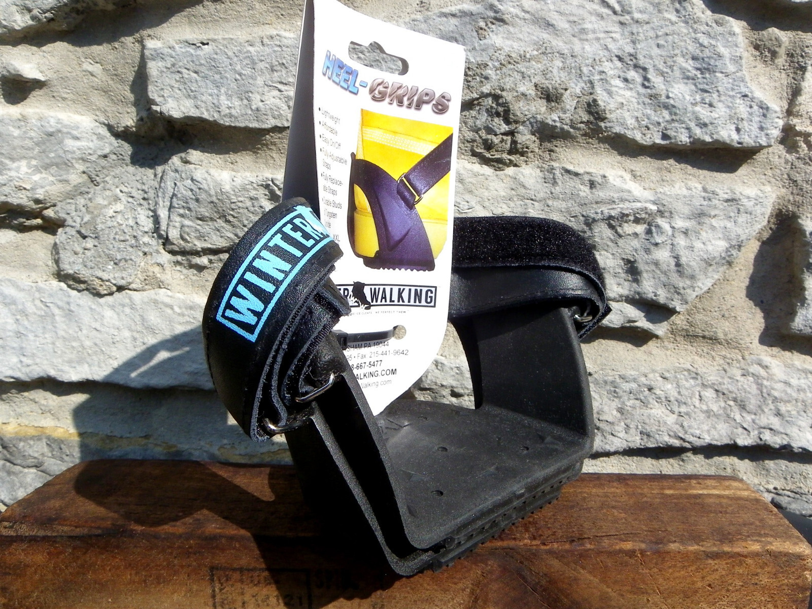 Heel Grips Ice Cleat ~ Winter Walking Traction X-Large