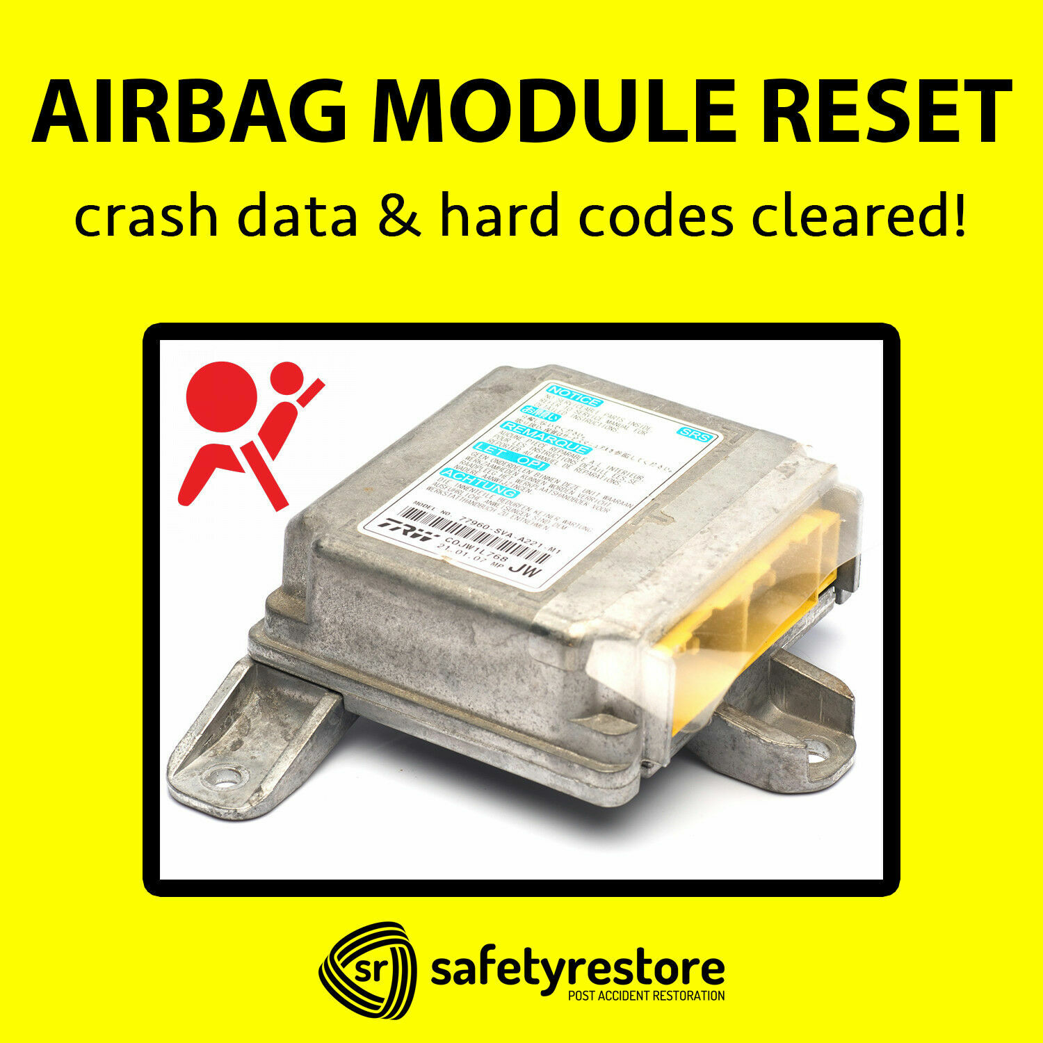 ⭐For All BMW Module Reset SRS Unit Crash Code Clear #1 in USA ⭐