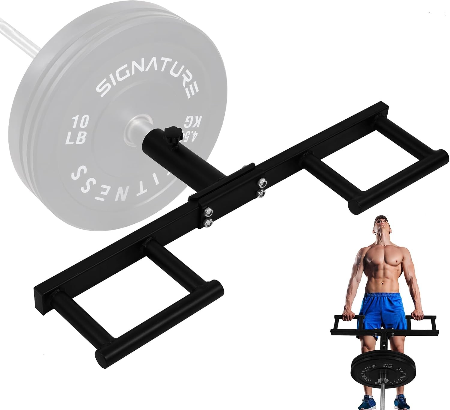 Fitvids Viking Press Landmine Handle, Landmine Attachment Fits 2-Inch Olympic Ba