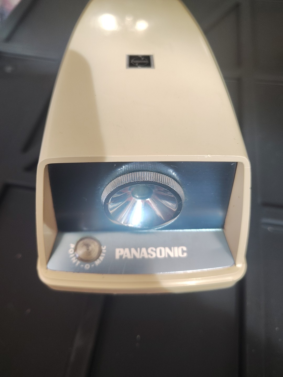 Vintage Panasonic Electric Pencil Sharpener KP-8A Tested Green Retro Desk Decor