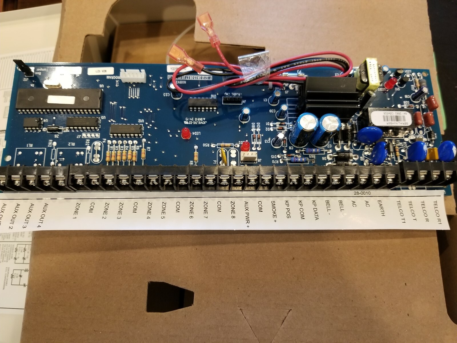 Interlogix GE Security Caddx NetworX NX-8 Alarm Control Panel NEW & UNUSED!