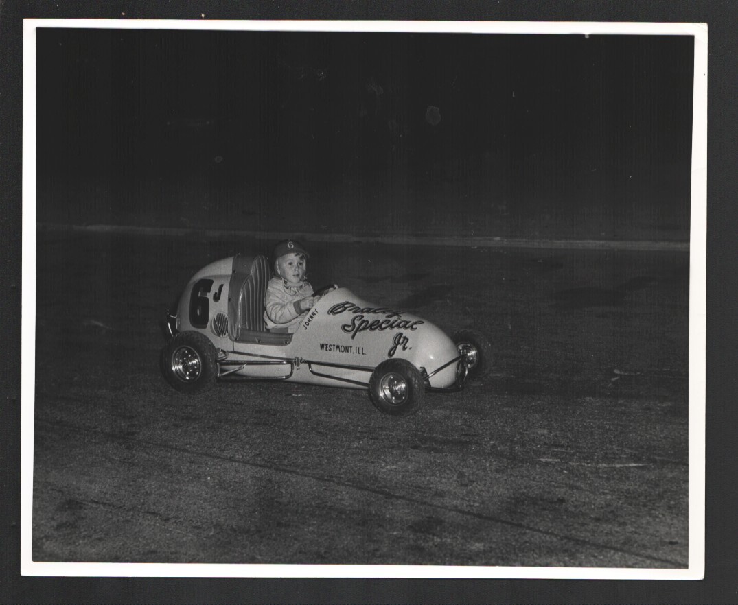 Sports Pub: Mance Park Speedway Auto Race Photo #603-1950's-Chicago IL-Young ...