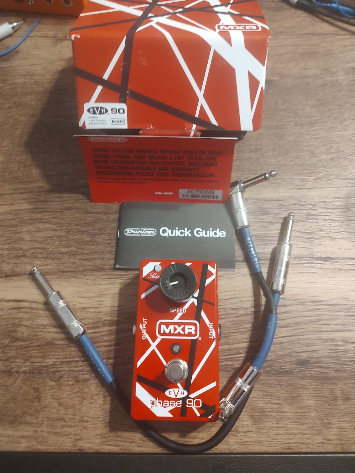 MXR EVH Phase 90 Eddie Van Halen Guitar Pedal