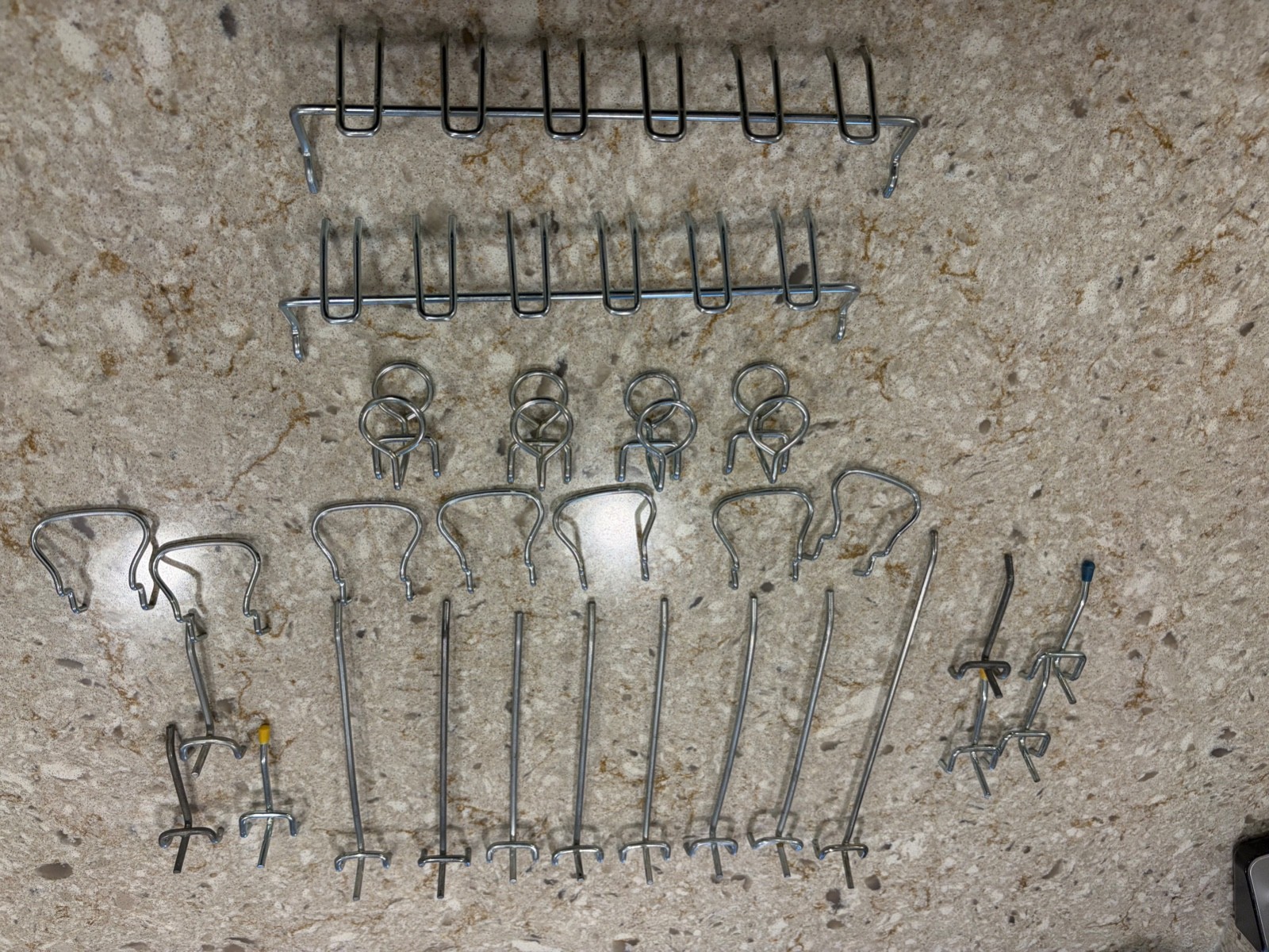 Pegboard Accessories for Organizing Tools in Workshop, Garage