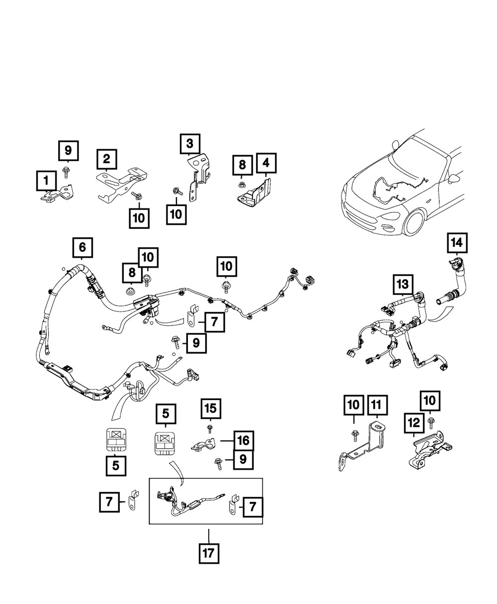 Genuine Mopar Bracket 68314468AA