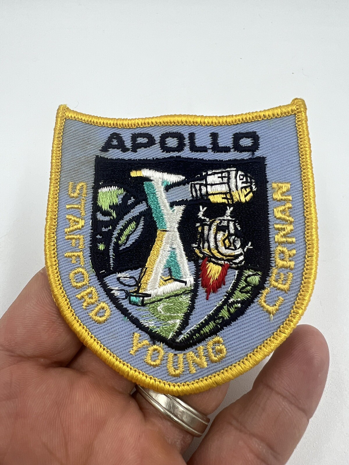 Apollo 10 Stafford Young Cernan NASA Space Mission Patch