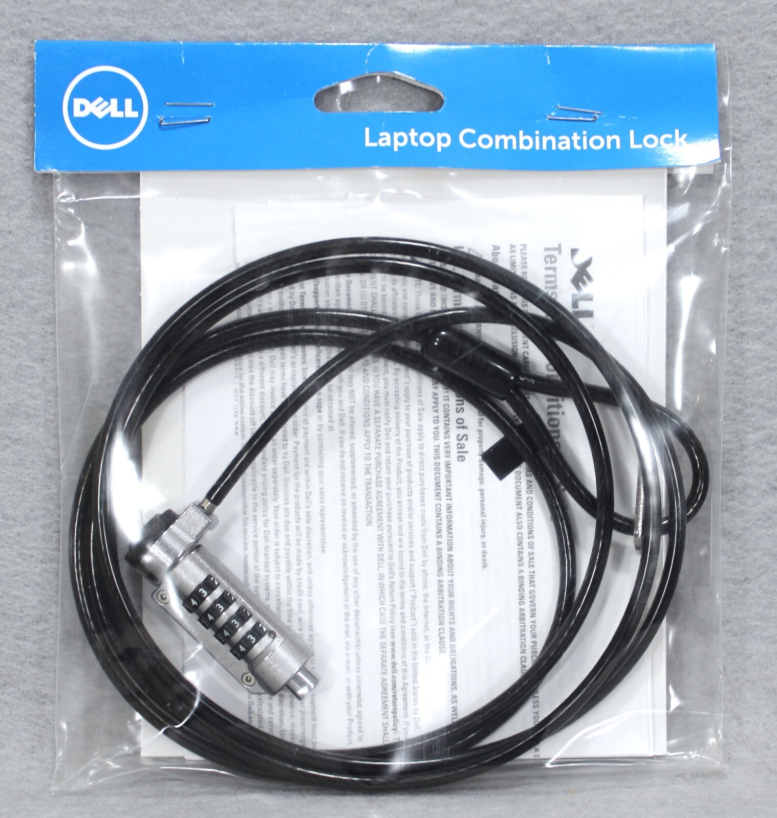 *NEW* DELL Laptop Combination Lock