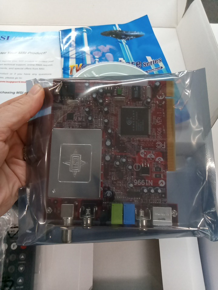 Vintage MSI Master TV@anywhere