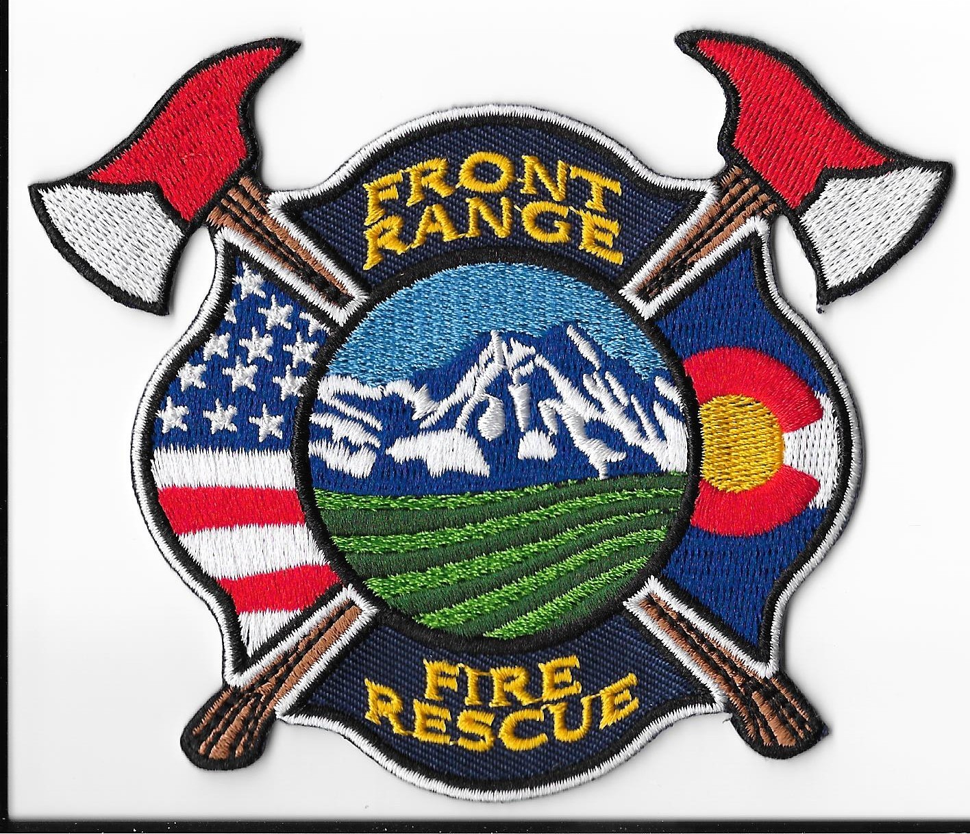 Front Range Fire Rescue, Colorado Shoulder Patch V1
