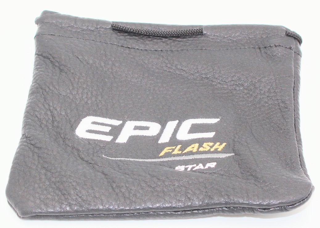 Callaway Epic Star Flash Leather Valuables Pouch Small Bag 7 x 6 inches