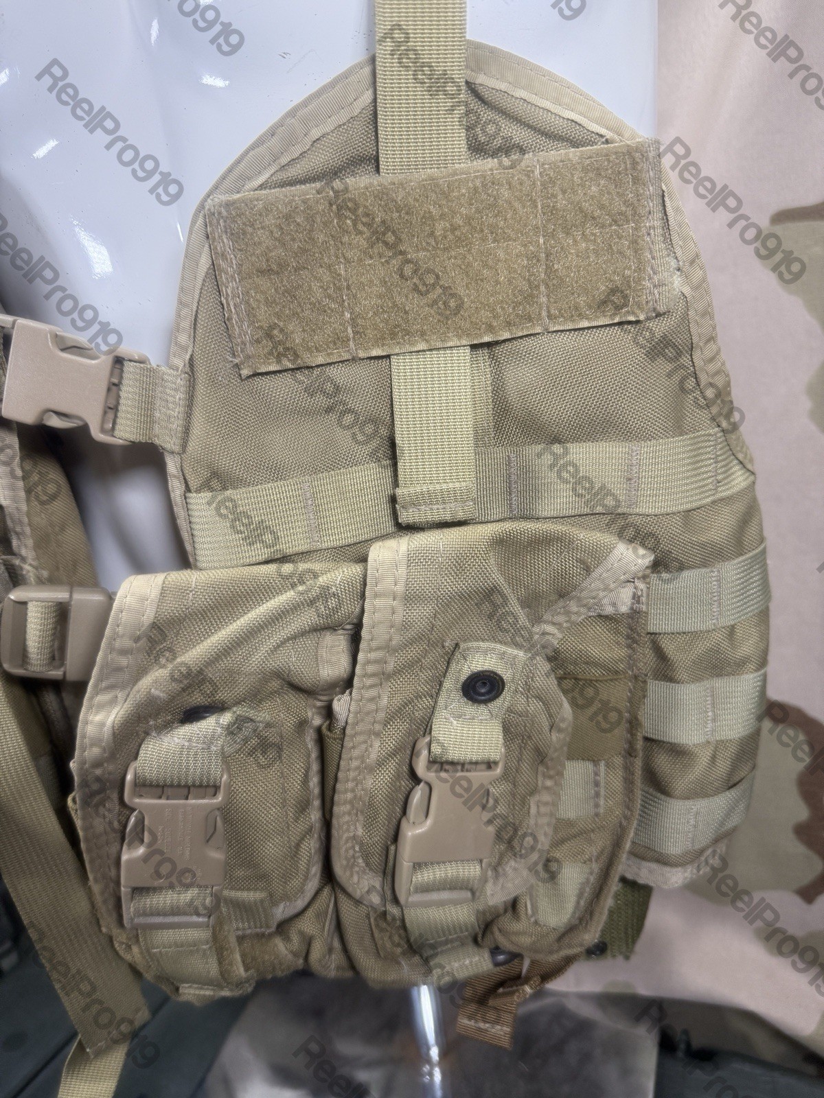 BDS Tactical V-Ops Split Front Chest Rig Custom Built MARSOC Tactical Pouch USGI
