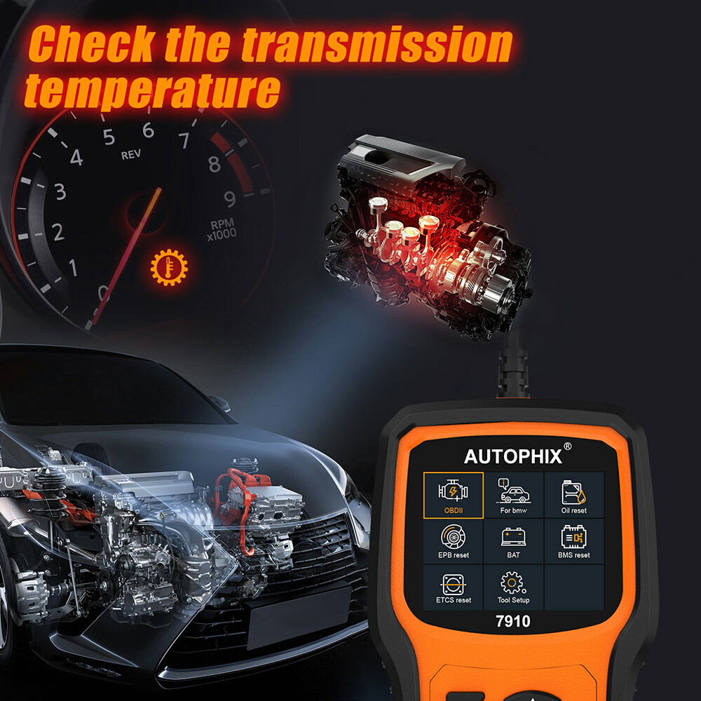 Autophix All System OBD2 Engine Fault Code Reader ABS SRS EPB TPMS Reset for BMW