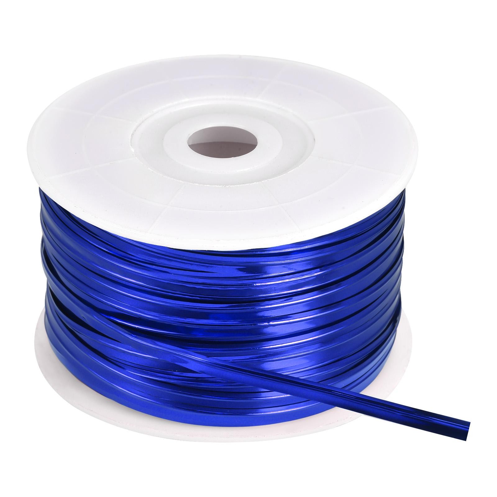 Foil Twist Ties 100 Yard Plastic Closure Tie for Bread, Candy Blue