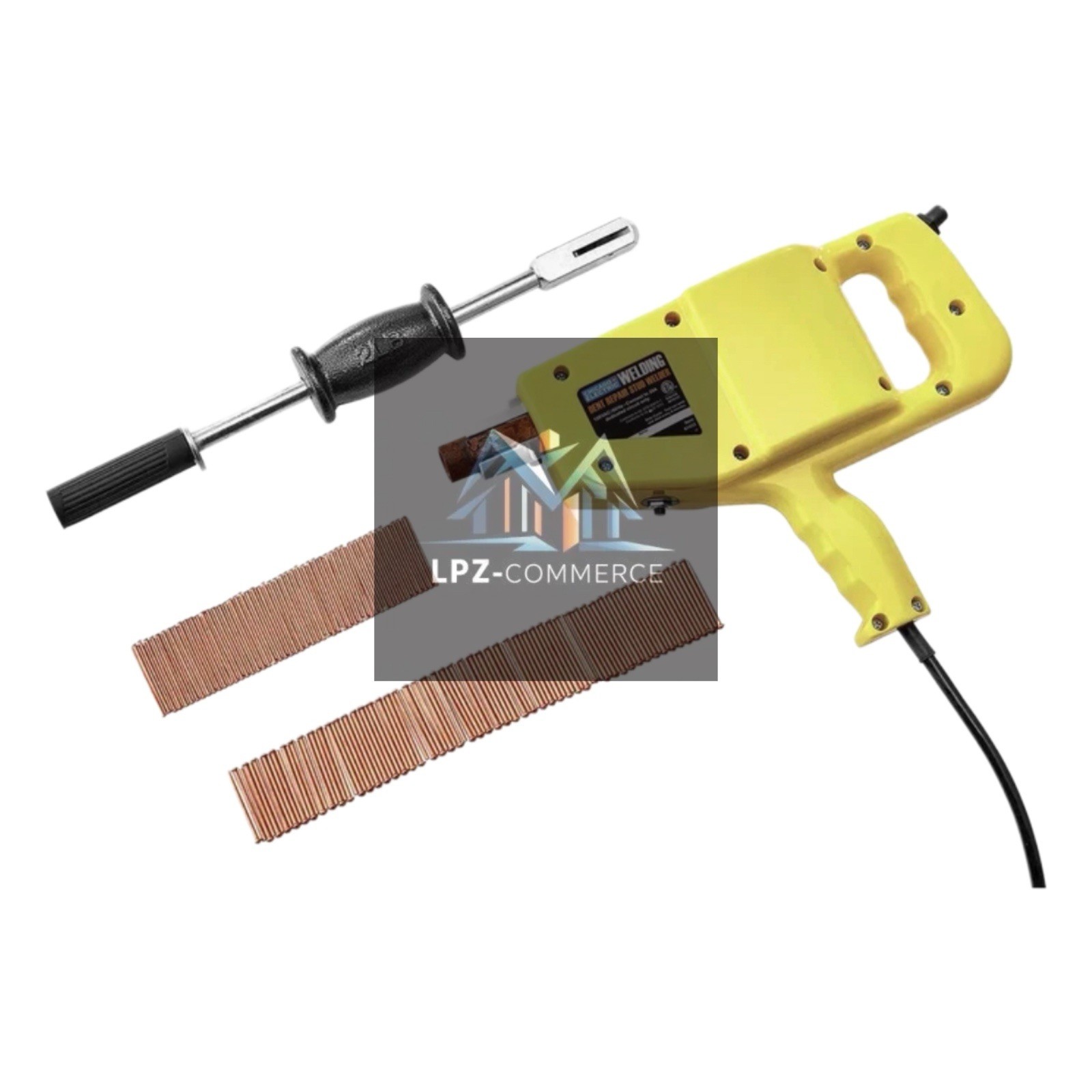 Auto Body Dent Repair Kit with Stud Welder & 2 lb. Slide Hammer