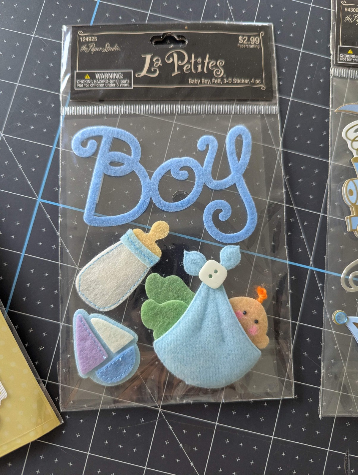 Welcome Baby Boy Sticker Bundle