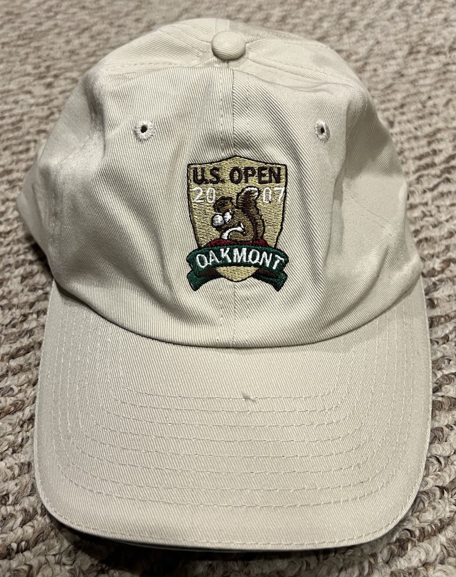 US Open Golf Hat Men 2007 Oakmont Adjustable Strap Back USGA Member Cap h5