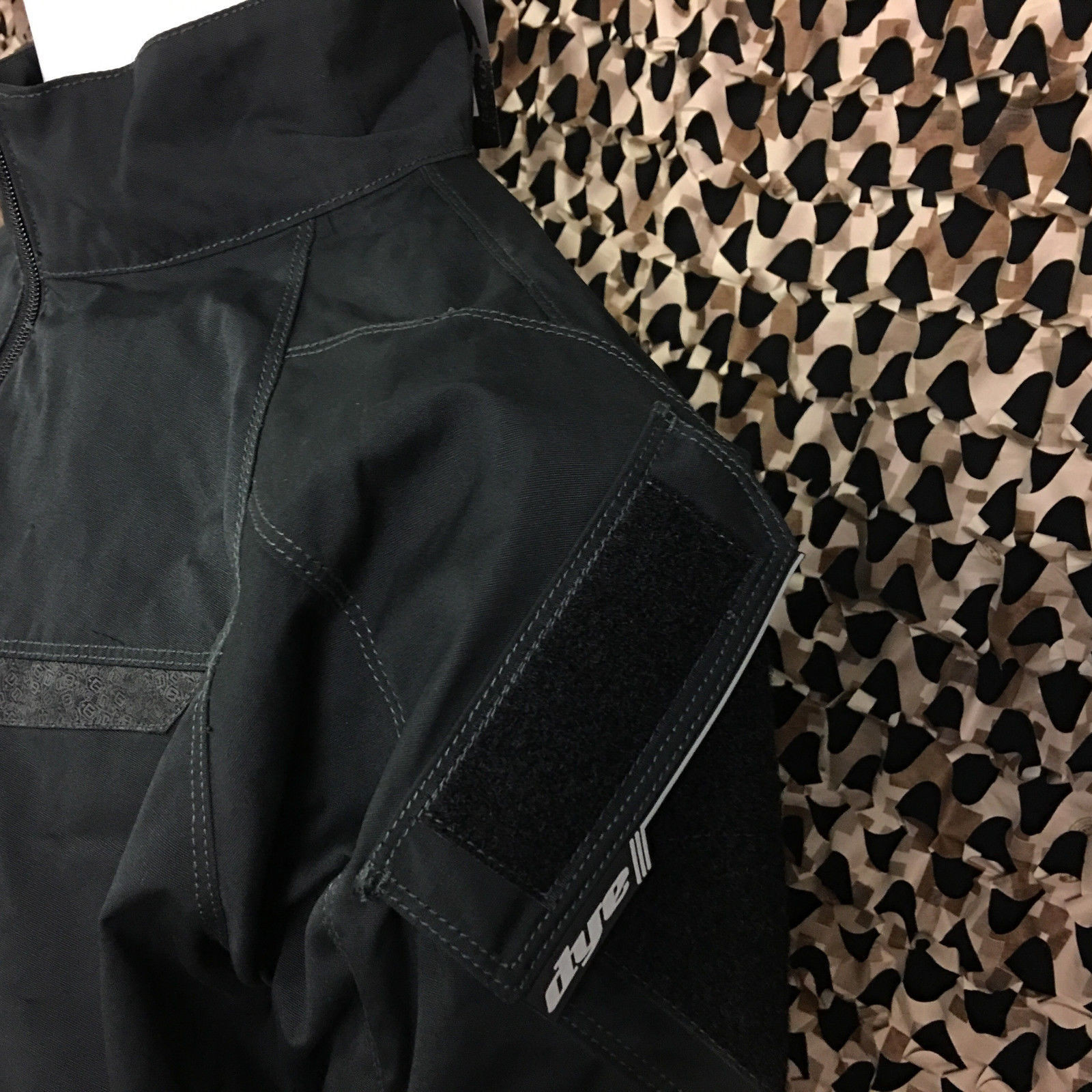 NEW Dye Tactical Combat PULL OVER Jersey - Black - Small/Medium