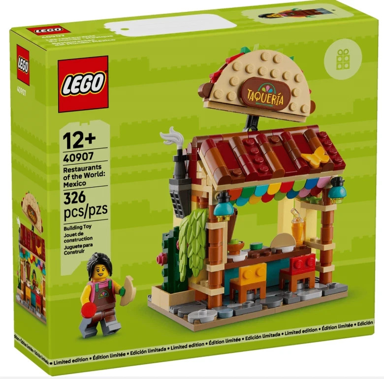 LEGO SET# 40907: Restaurants of the World: Mexico Taco Store Taqueria