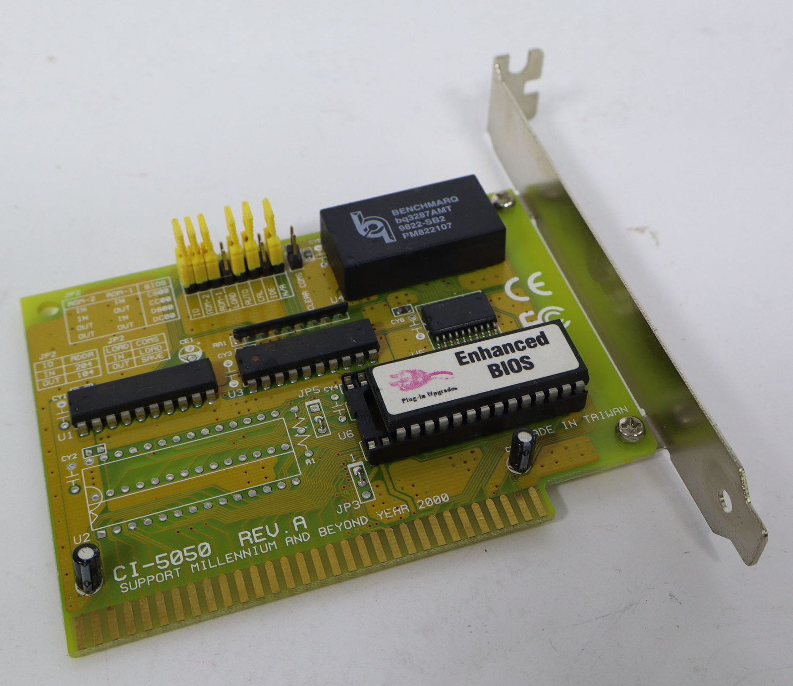 CI-5050 Rev A ISA Card Enhanced BIOS Support Millennium and Beyond - UNTESTED