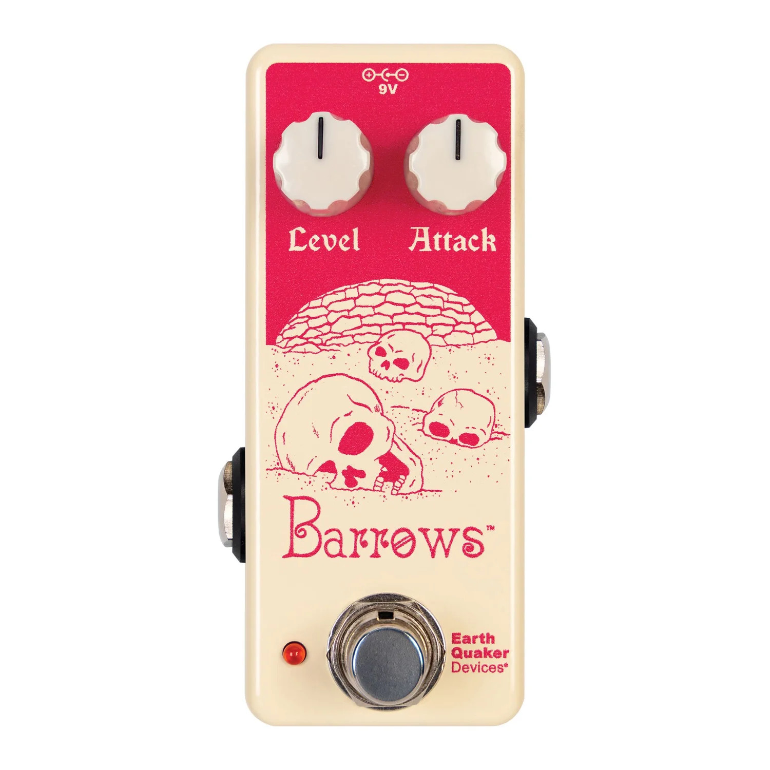 EQD EarthQuaker Devices Barrows Fuzz Attacker Mini Guitar Effect Pedal