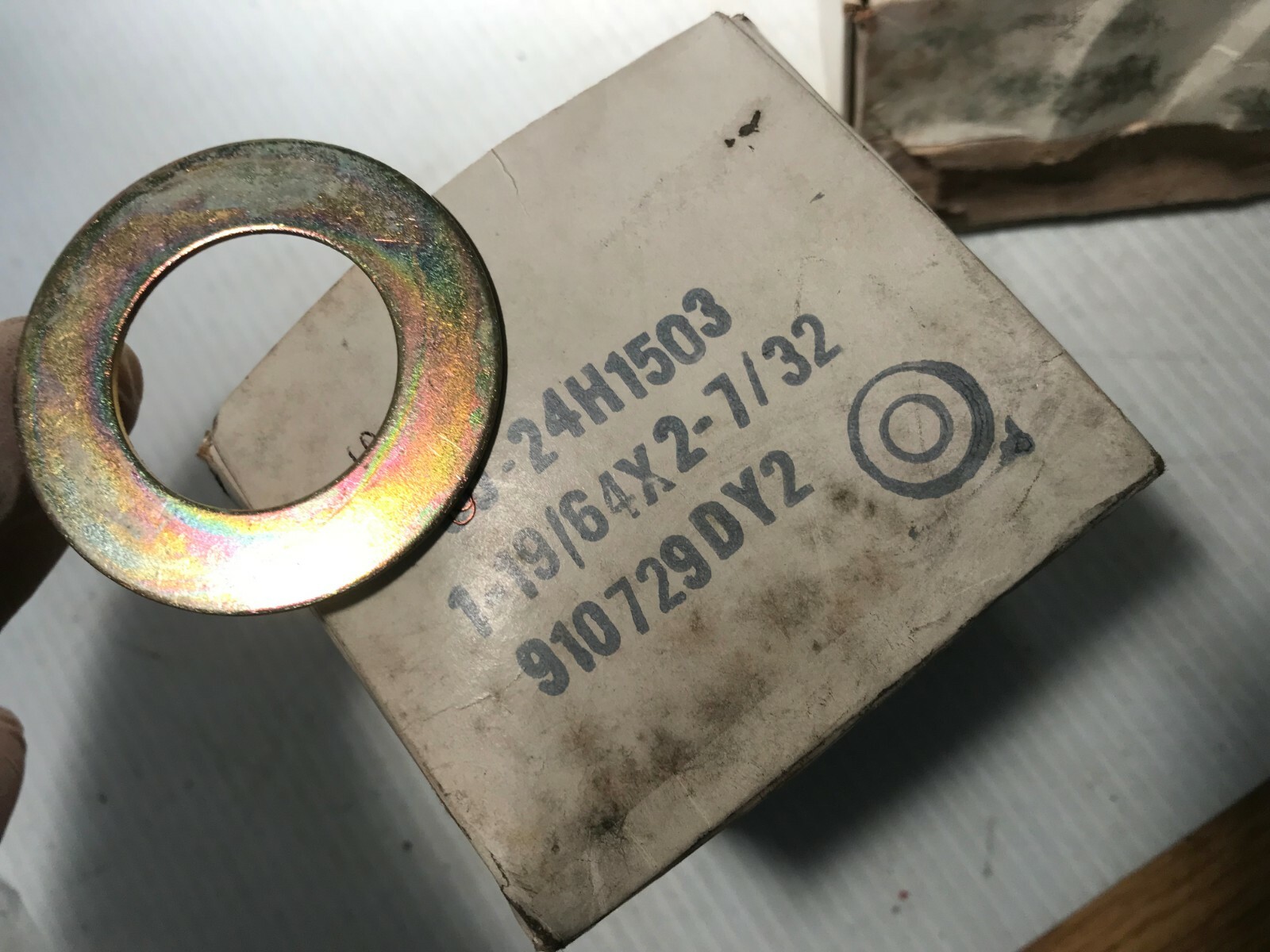 24H1503  GENUINE John Deere  WASHER   Replaces 24H847