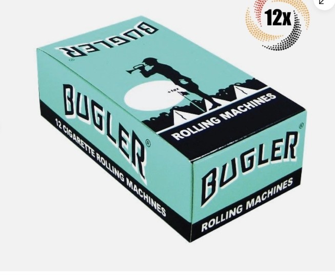 Full Box 12x Rollers Bugler Roller Machine | 70MM |