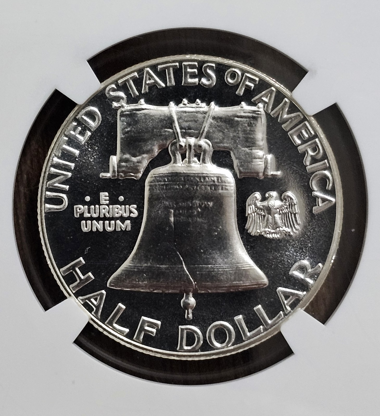 1956 FRANKLIN HALF DOLLAR PROOF TYPE 2 NGC PR69 PF69 Silver 50c