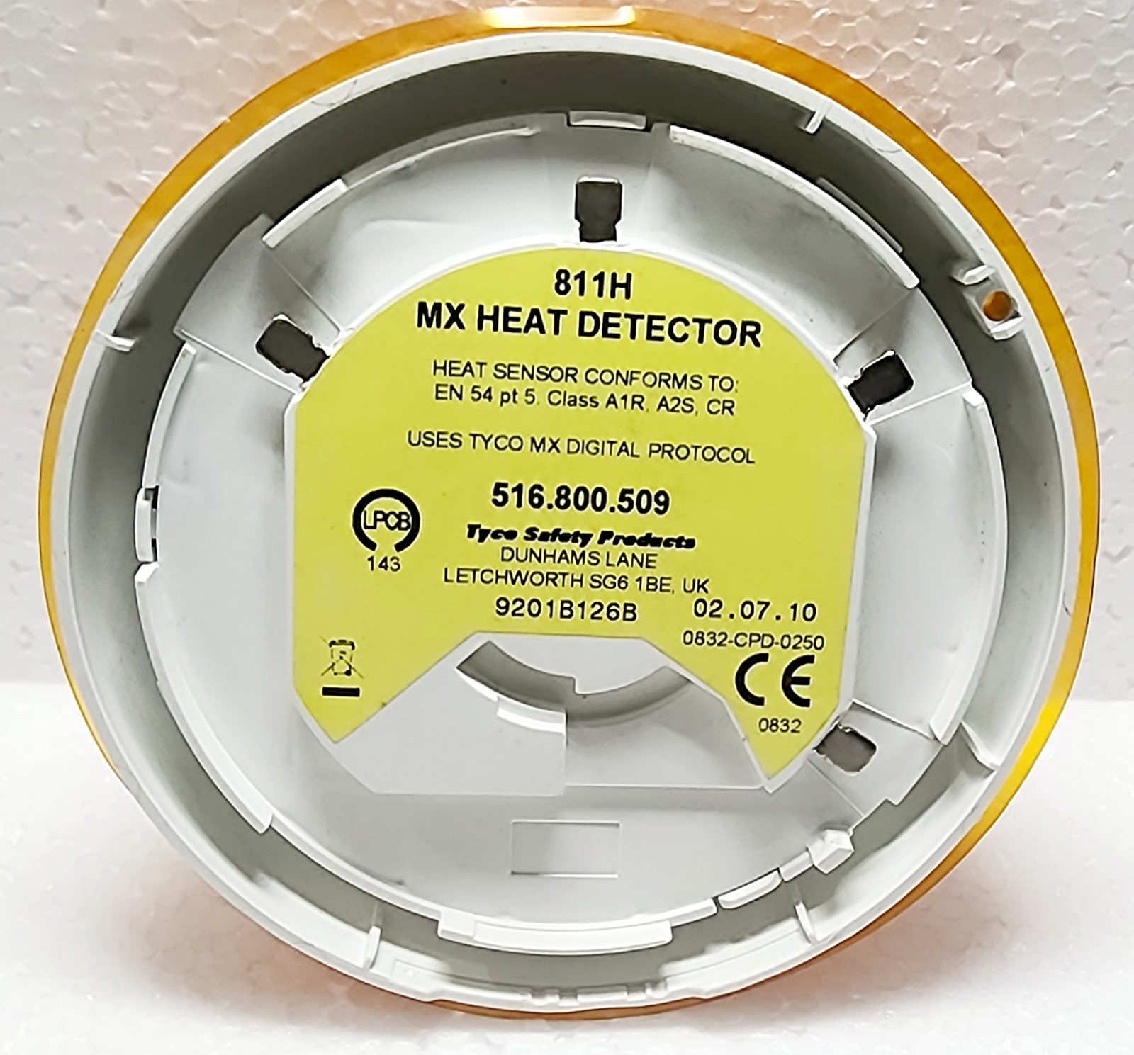 Tycu  SAFETY  PRODUCTS  811H MX HEAT DETECTOR HEAT SENSOR CONFORMS