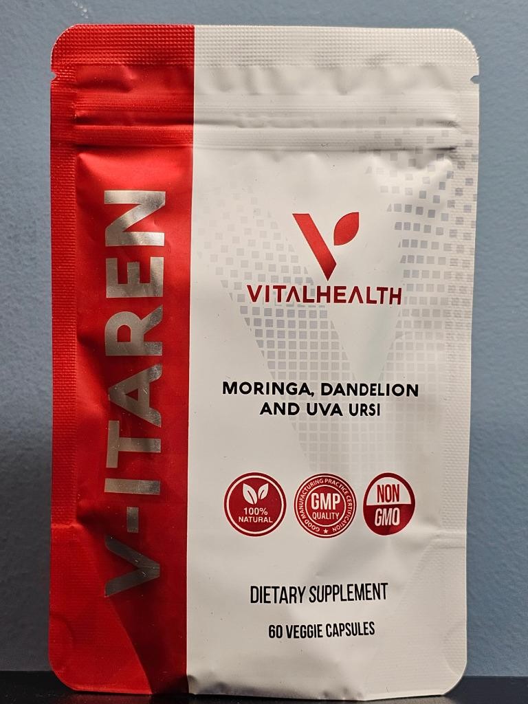 VitalHealth V-Itaren 60 Veggie Capsules - New! Vital Health! Exp 2/2027
