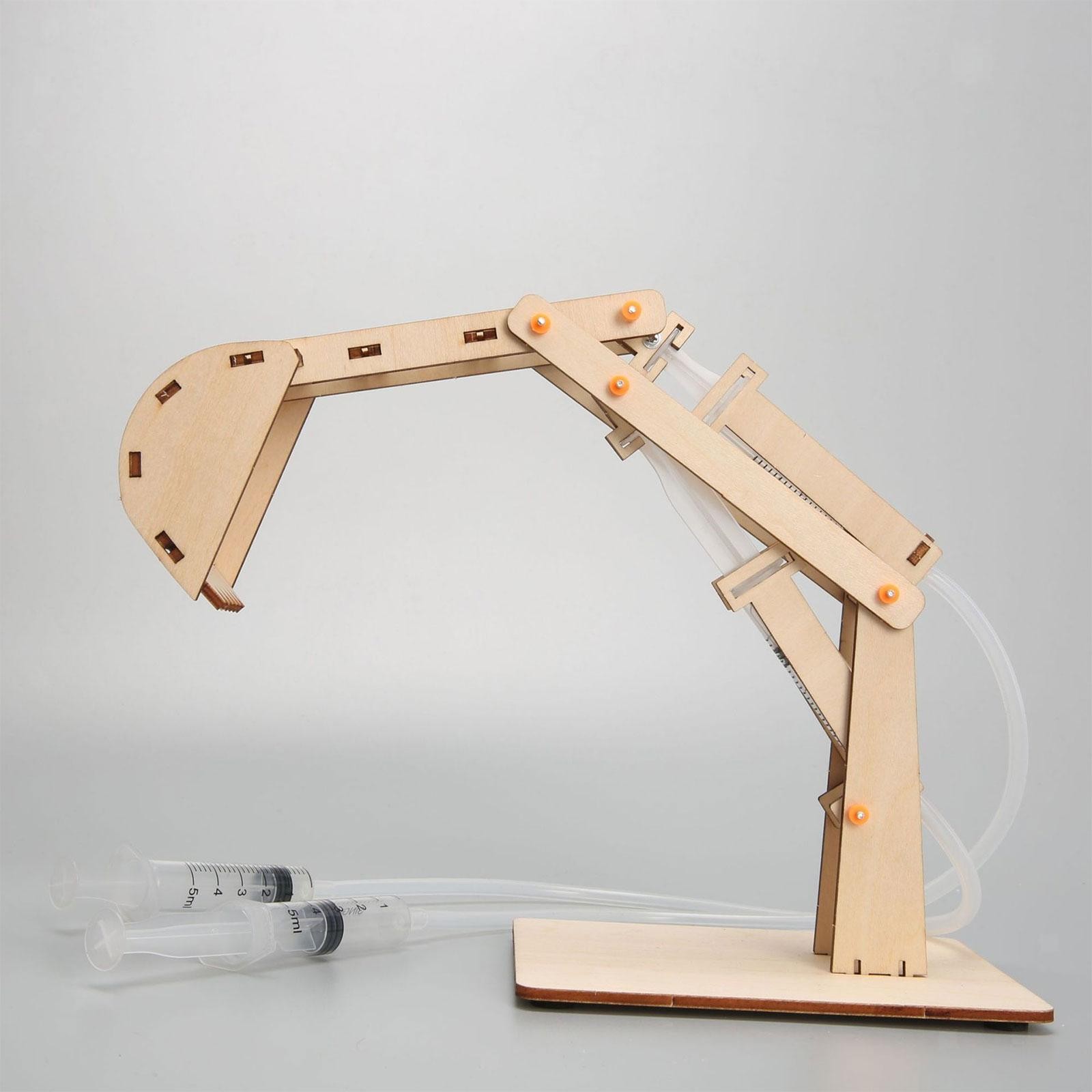 Science Experiment Project Hydraulic Excavator Develops Motor Skills Hands on