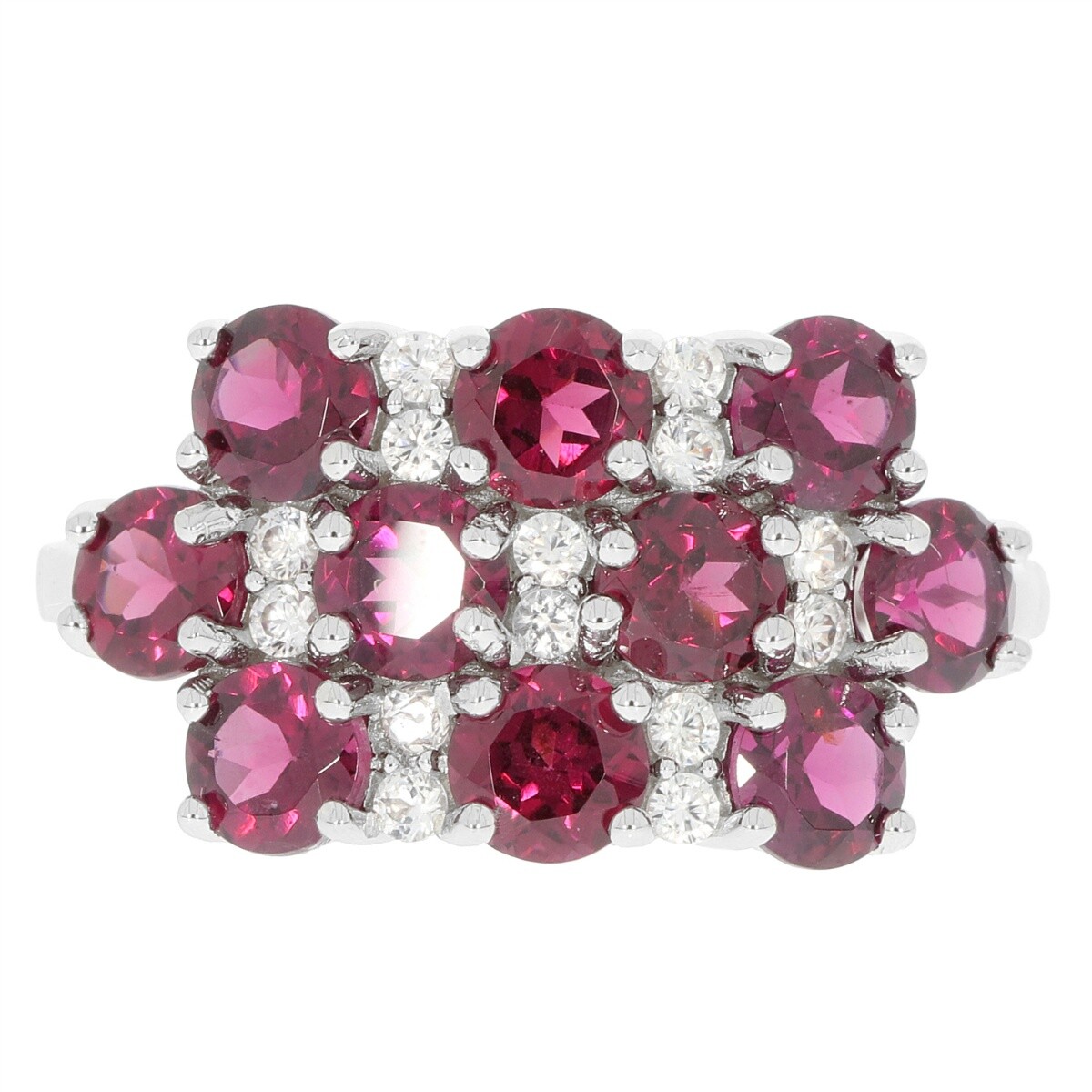 Sterling Silver Semi Mount Ring Setting Round RD 4x4mm