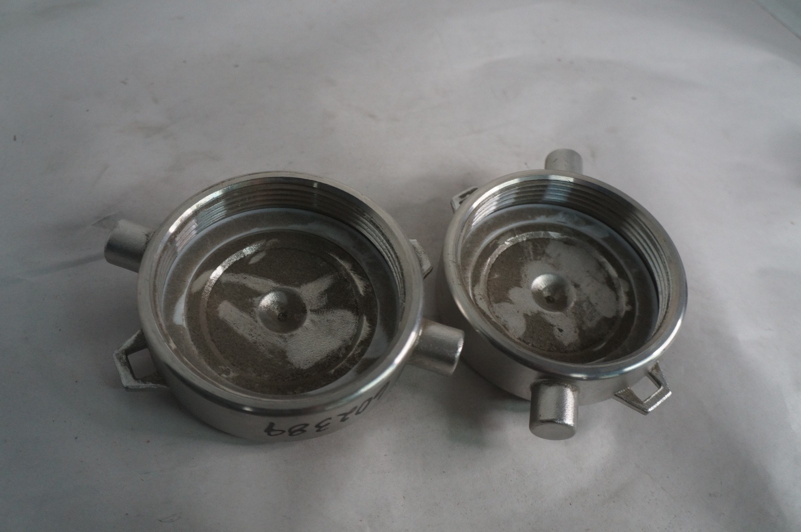 (2) Fire Hydrant Threaded 3-1/2" Caps Galvanized Steel #3SPF-T Girard
