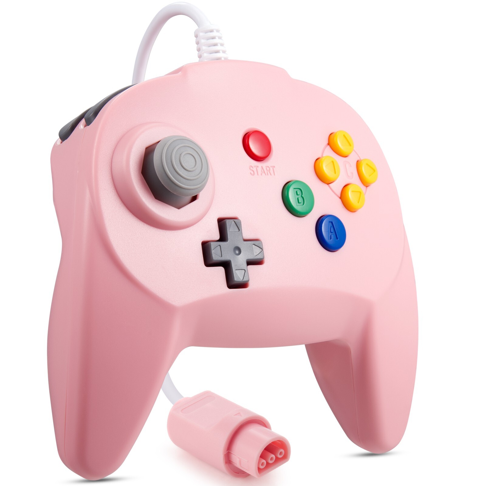 Mini N64 Wired Game Remote GamePad Controller For N64 System Console Video Games